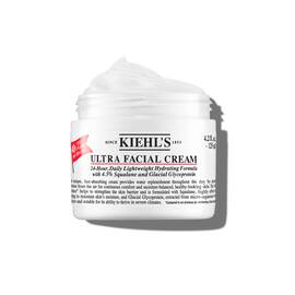 Photo du pot ouvert de la creme Ultra Facial Cream Kiehl's