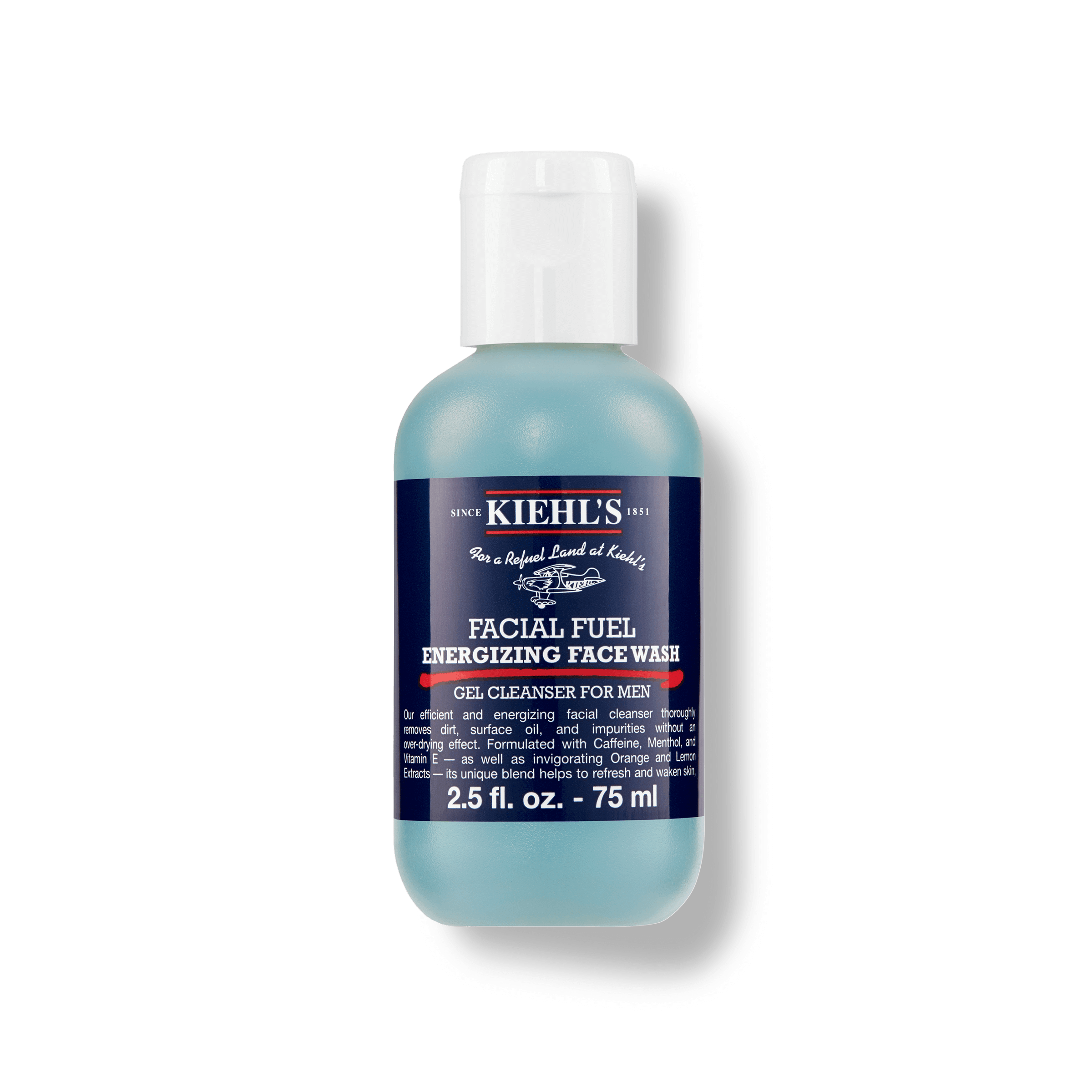 Nettoyant visage énergisant pour homme Faciel Fuel - Kiehl's