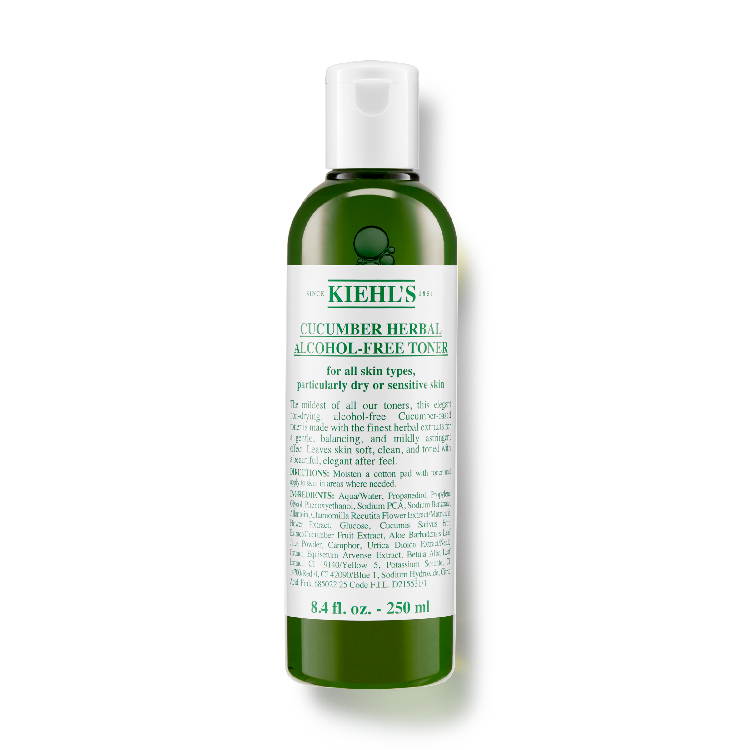 Cucumber Herbal Alcohol-free Toner - Kiehl's