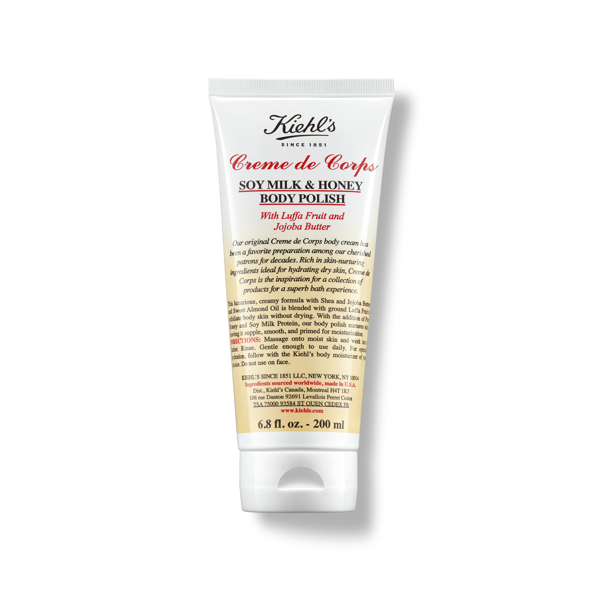 Creme De Corps Soy Milk And Honey Body Polish - Kiehl's