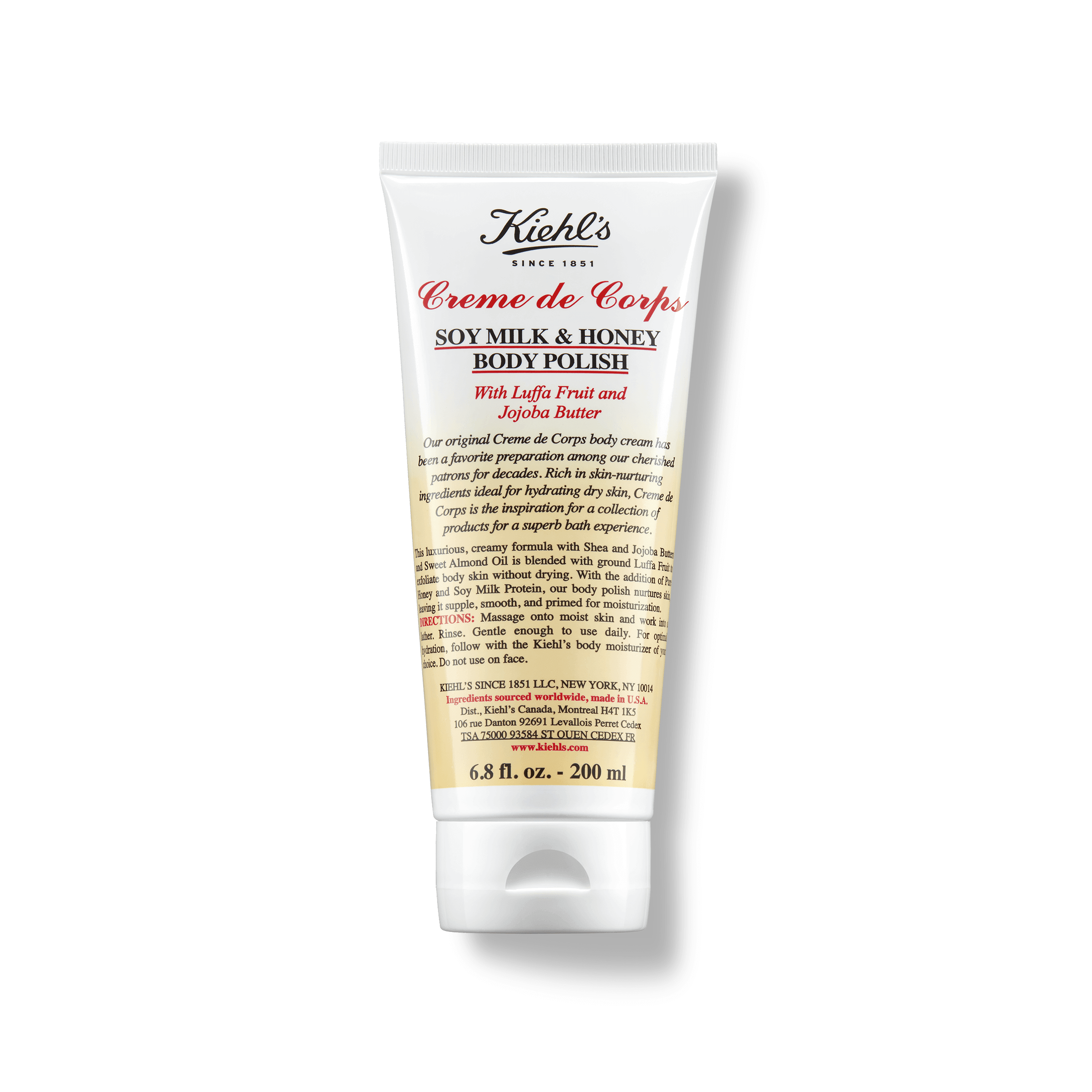 Creme De Corps Soy Milk And Honey Body Polish - Kiehl's