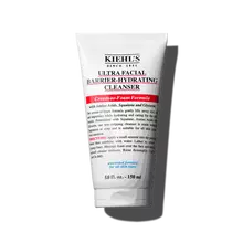Tube ultra facial barrier hydrating cleanser 150ml sur fond blanc