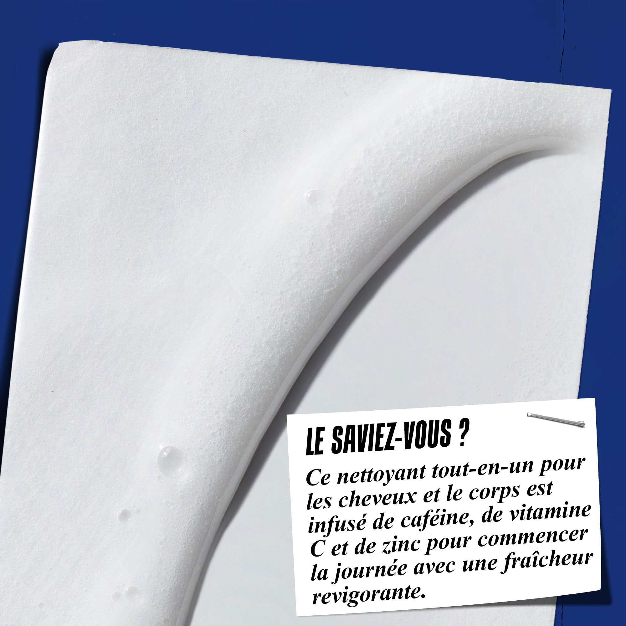Le saviez-vous ? Infuse de cafeine, de vitamine C et de zinc pour demarrer la journee avec une fraicheur vivifiante.