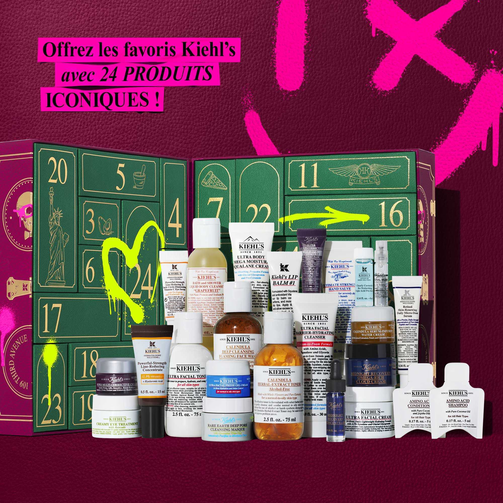 Calendrier de l'Avent Kiehl's