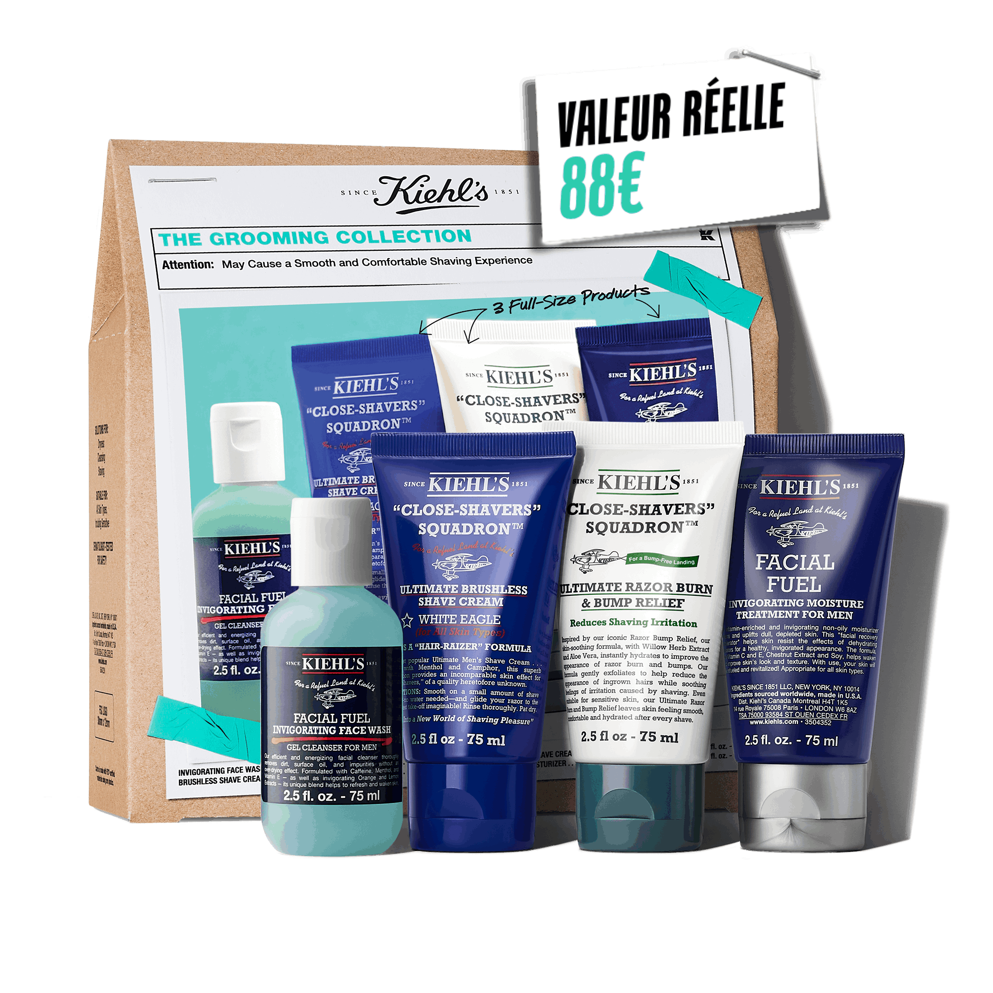 Coffret Rasage : La Routine - Kiehl's