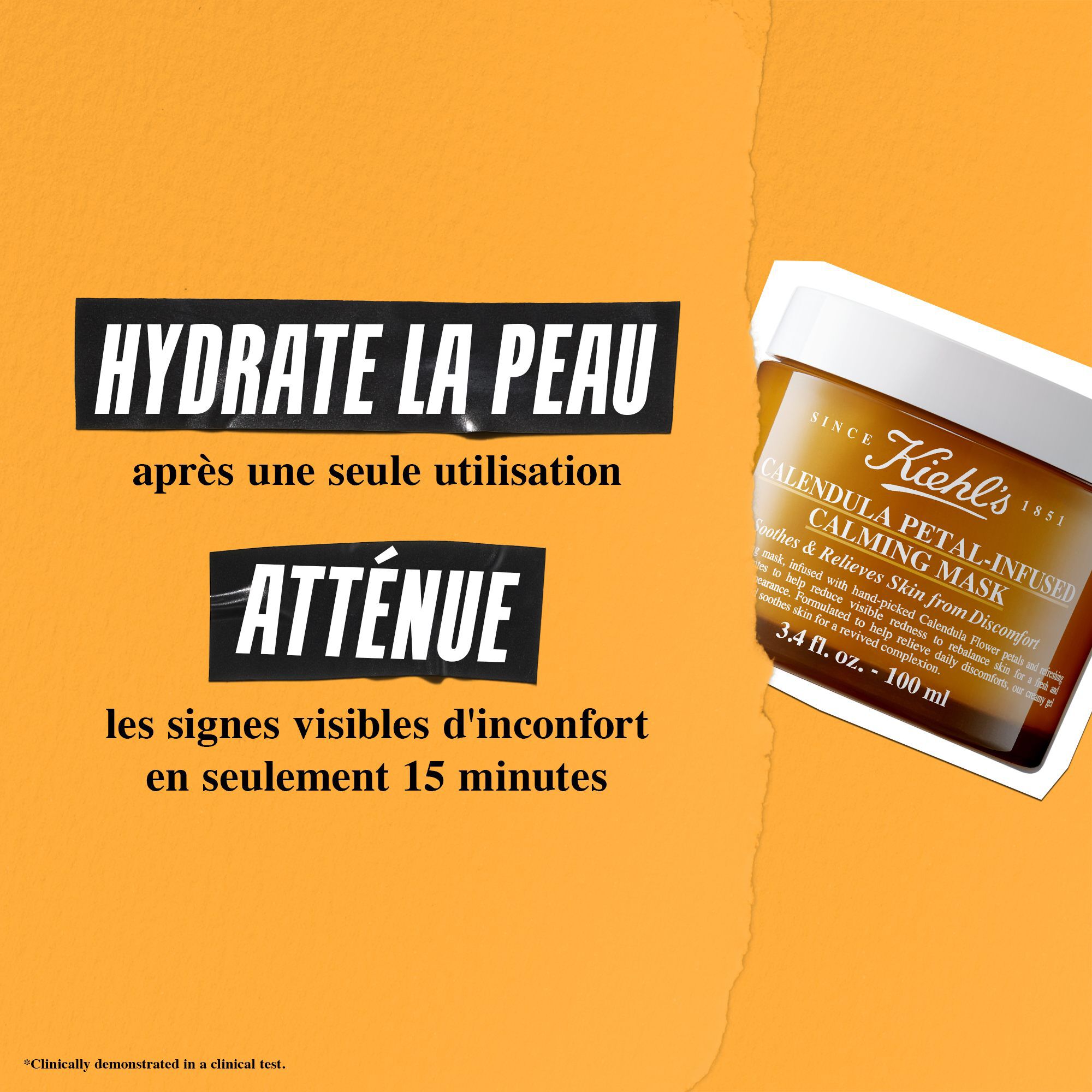 Calendula Petal-Infused Calming Mask