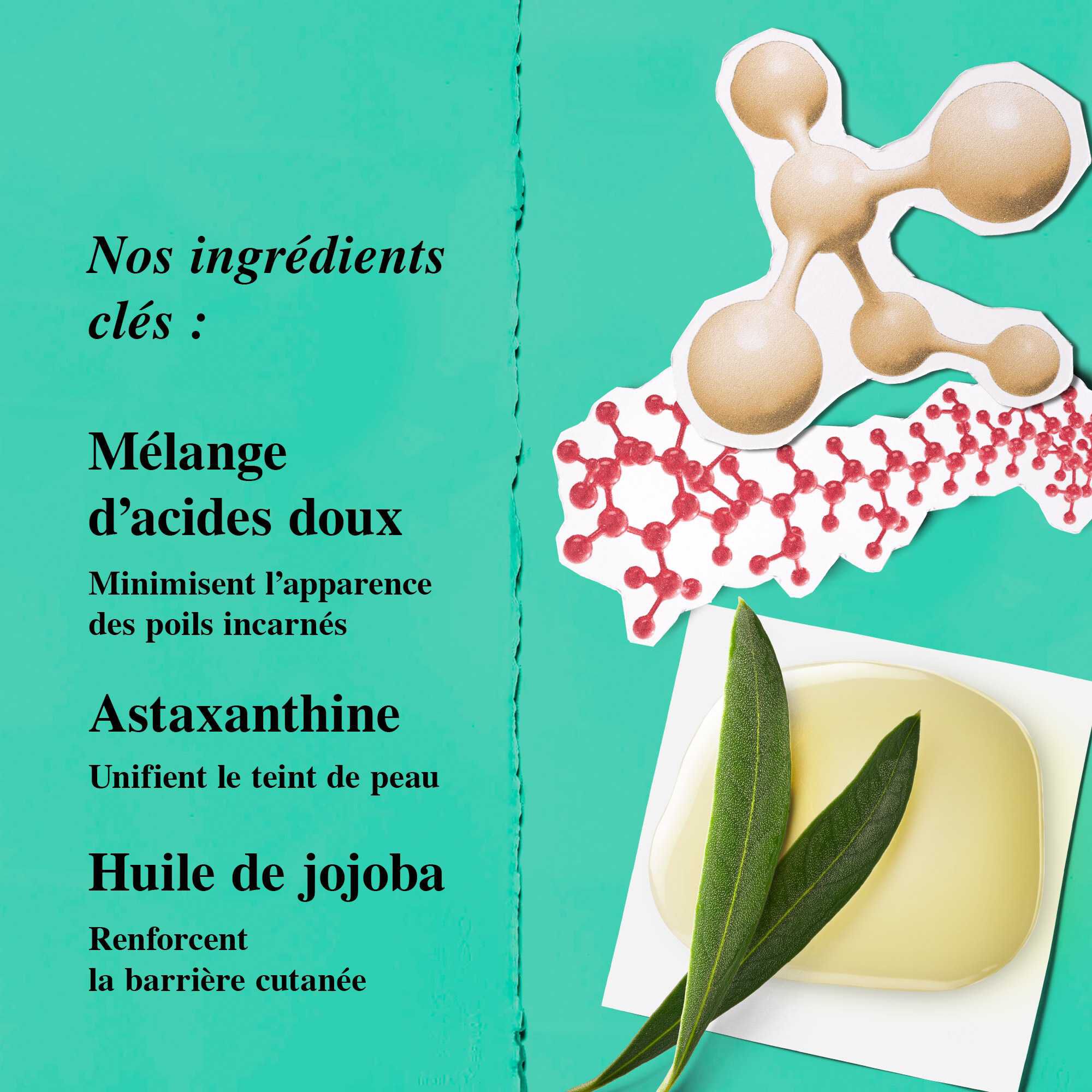 Sustainability Illustration – Drops bottle, 73% Bio-based, 98% Biodegradable Ingredients