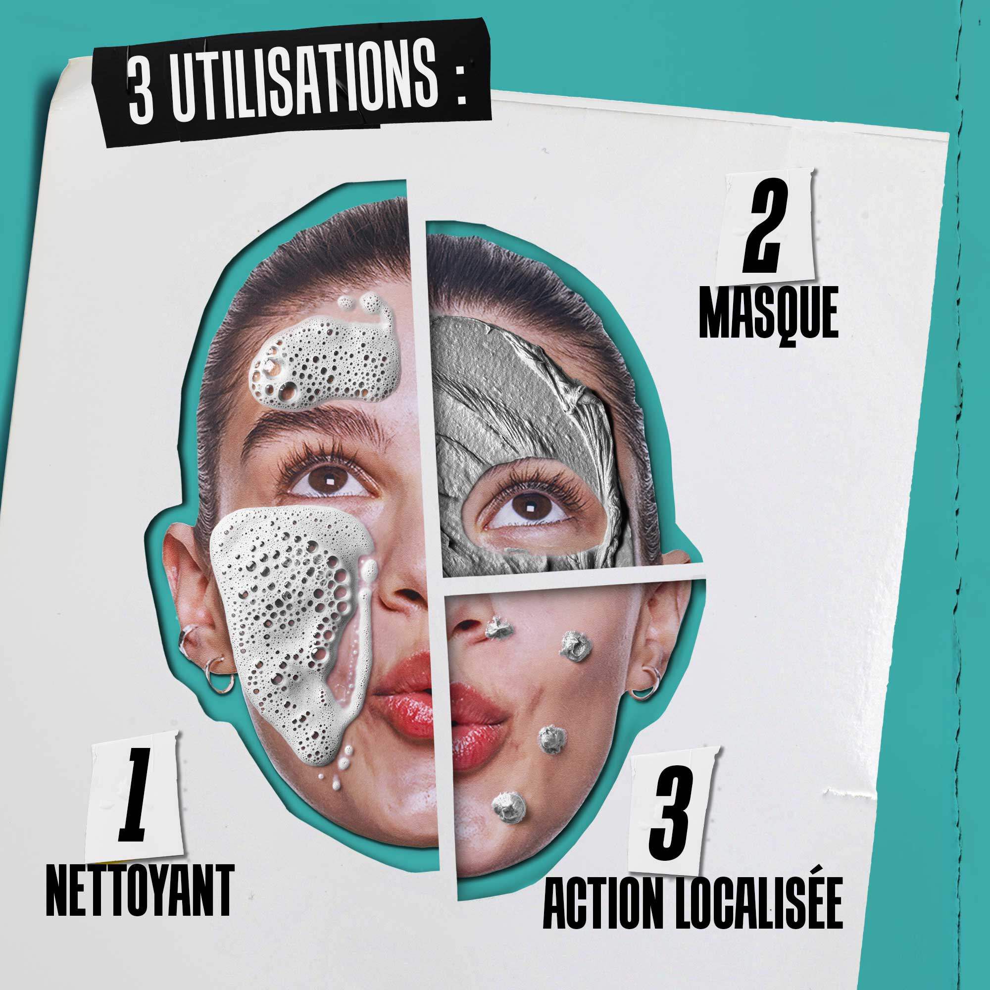 Pate anti-imperfections 3-en-1