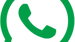 Logo de WhatsApp, une application de messagerie instantanee, en vert sur fond transparent.