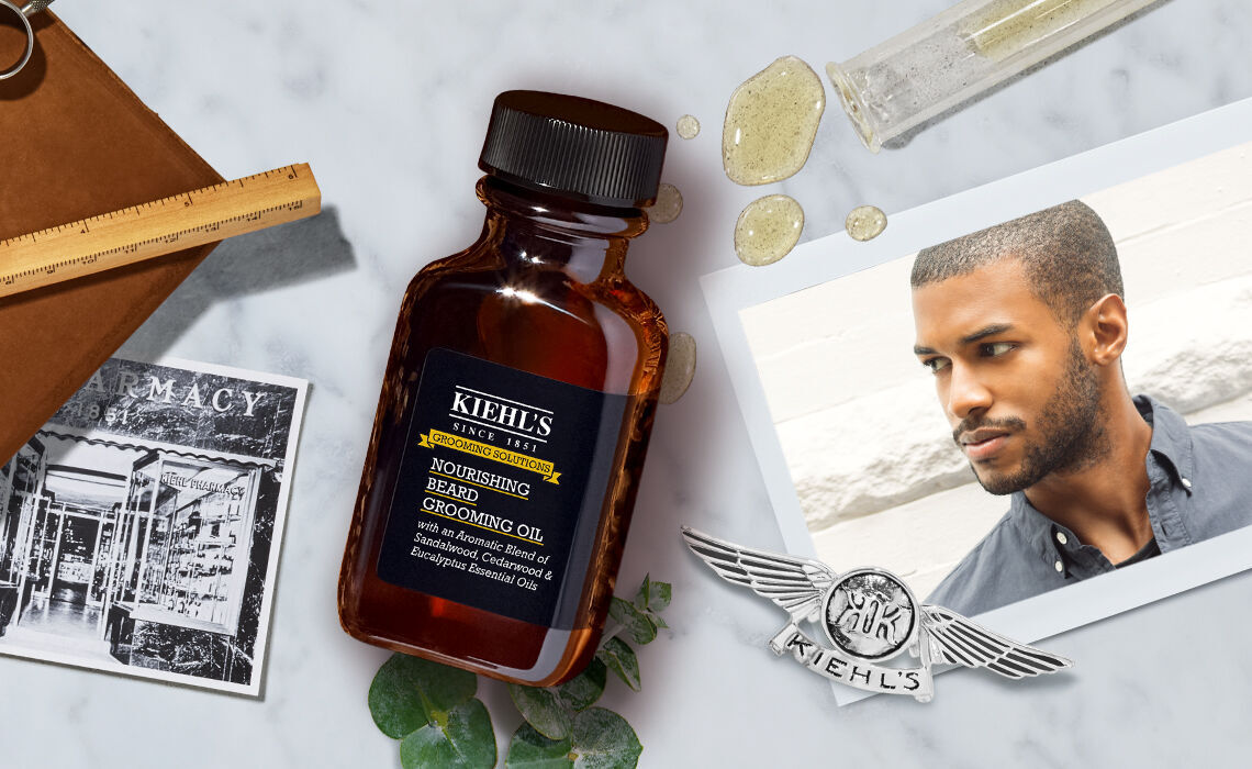 Comment prendre soin de la barbe avec des produits Kiehl's