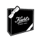 Boite cadeau Kiehl's noire avec un noeud blanc.