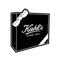 Boite cadeau Kiehl's noire avec un noeud blanc.