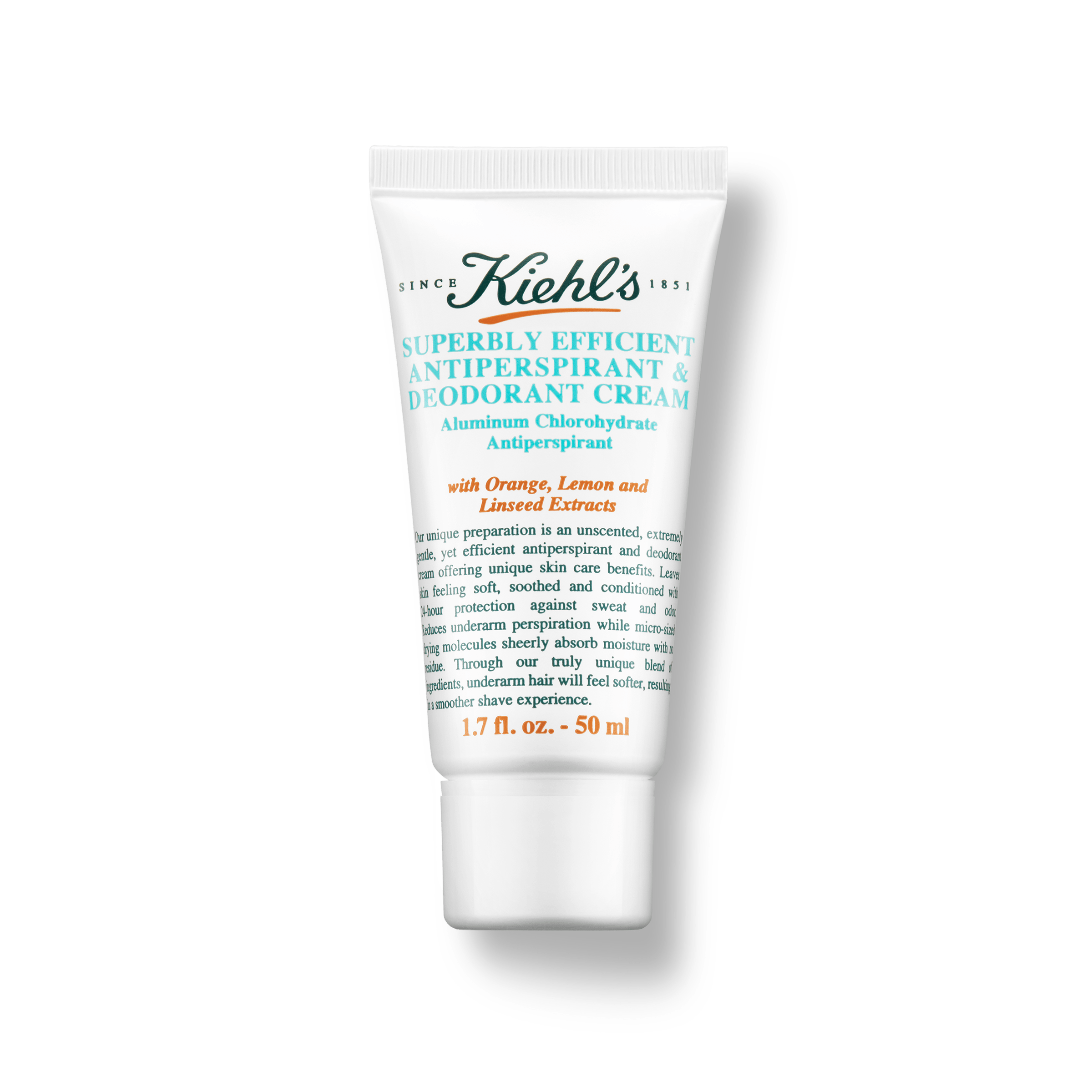 Déodorant crème anti-transpirant haute efficacité - Kiehl's