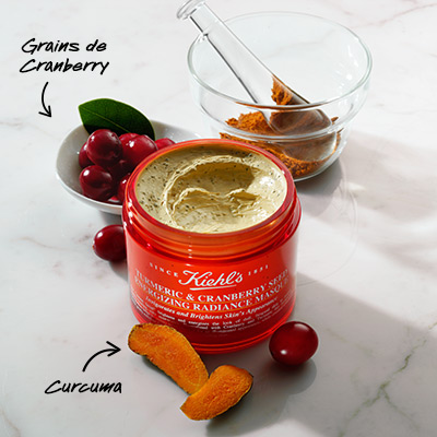 Ingrédients Turmeric & Cranberry Seed Energizing Radiance Masque