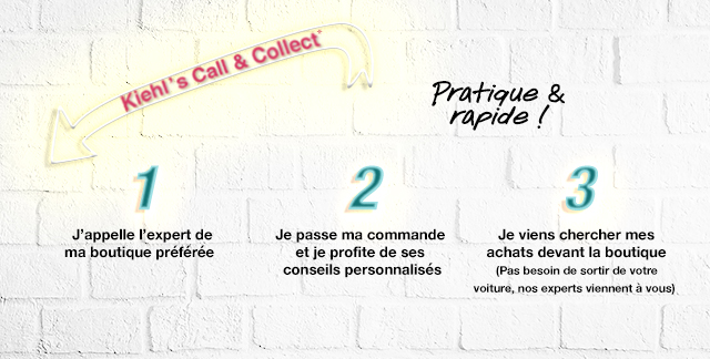 Kiehl's Call & Collection : pas besoin de sortir de sa voiture !