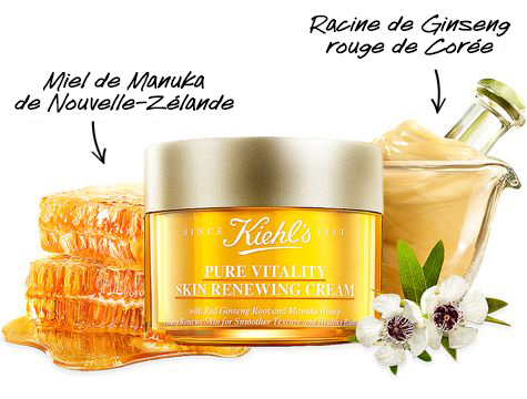 Ingrédients Pure Vitality Skin Renewing Cream