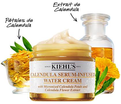 Ingrédients Calendula Serum-Infused Water Cream